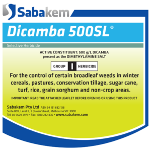 Dicamba 500SL 20lt