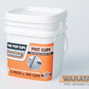 Waratah Post Clips 300Pk