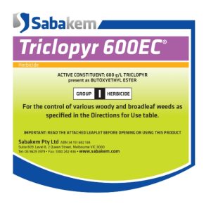 Triclopyr 600ED 20L